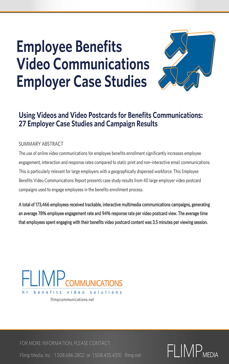 2015 Flimp Communications Employee Benefits Video Communications Report